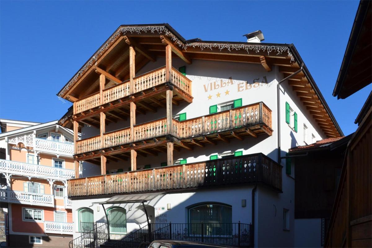Garni Villa Elsa Pozza di Fassa Exterior foto